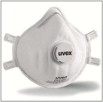 優(yōu)唯斯（UVEX）Silv-Air 2310 罩杯式防塵口罩-廣州陽(yáng)越勞保用品