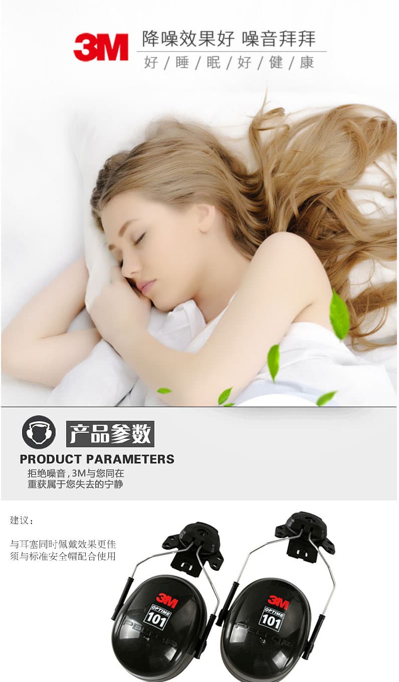 3M PELTOR H7P3E 掛安全帽式耳罩--勞保用品供應(yīng)商