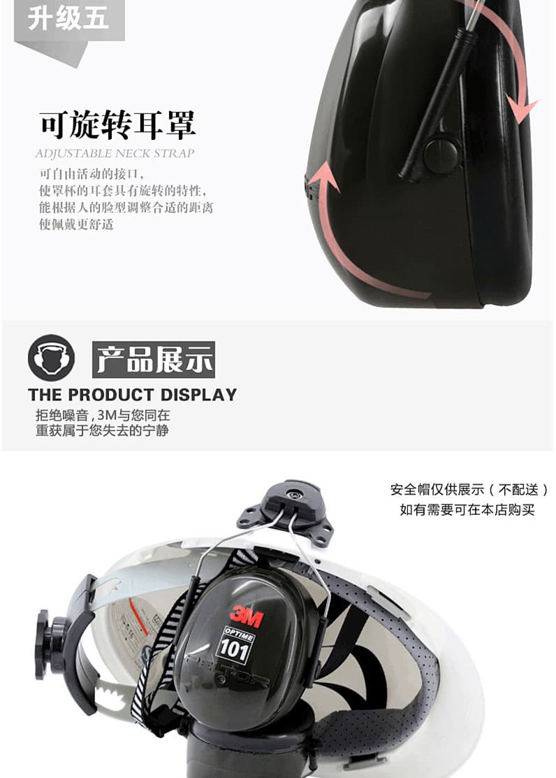 3M PELTOR H7P3E 掛安全帽式耳罩--勞保用品供應(yīng)商